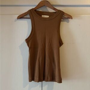 Citizens of Humanity brown knit tank top